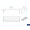 Amgood 18 in. x 60 in. Stainless Steel Tubular Wall Shelf AMG WS-TR-1860 - alternate 5